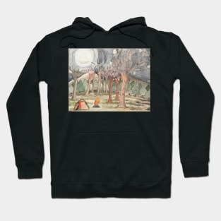 Camping night Hoodie